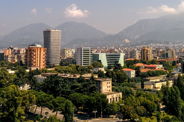 Tirana, capital city