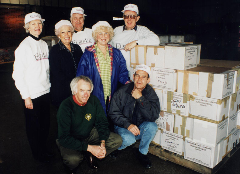 Derek Jane and Team Prepare Parcels at Warehouse