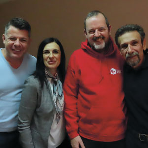 Nesa and Vesna Radeka with Ken Millwood and Boris Pavlov