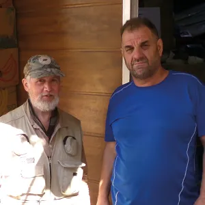 Richard with Hakki