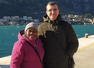 Ruth and Srdjan Vorotovic in Kotor