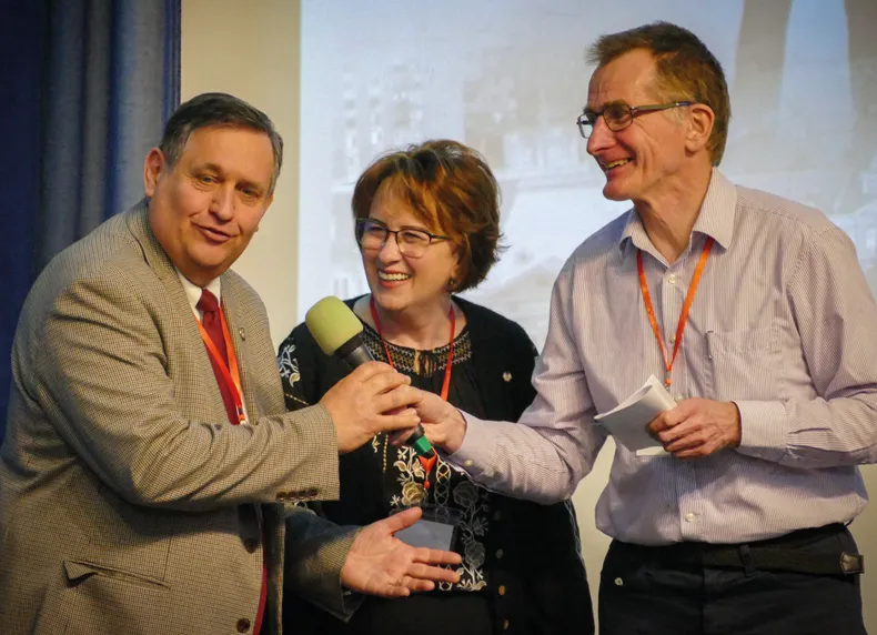 Mircea and Ronela Cristian with TEN Country Champion (Romania), Terry Wood